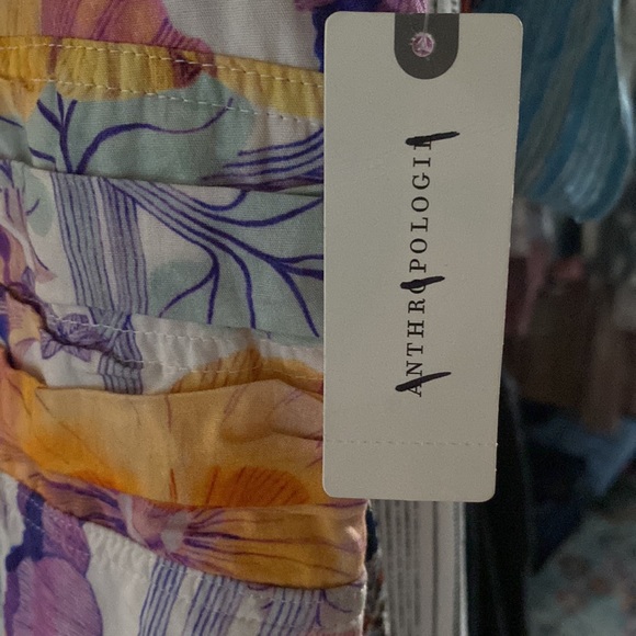 Anthropologie x Cecilia Pettersson! Tie Front Floral Midi Dress NWT! - Picture 7 of 12